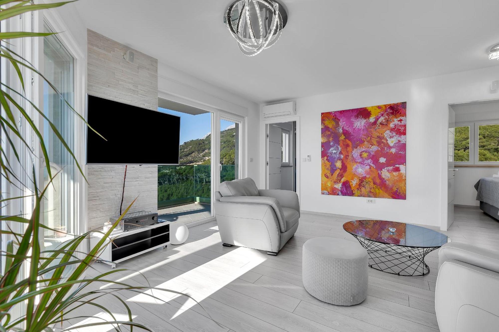 Exclusive Penthouse Big Blue With Private Jacuzzi Apartment Makarska Exterior foto