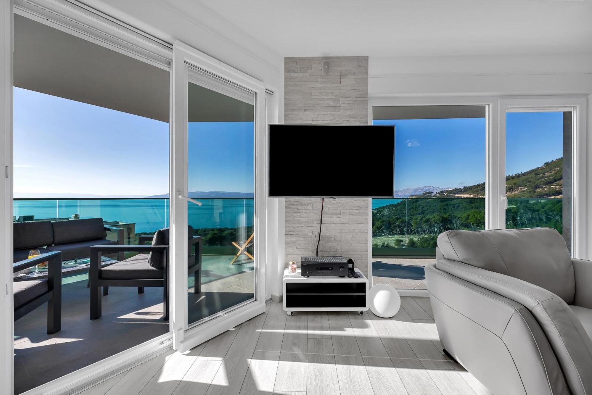 Exclusive Penthouse Big Blue With Private Jacuzzi Apartment Makarska Exterior foto