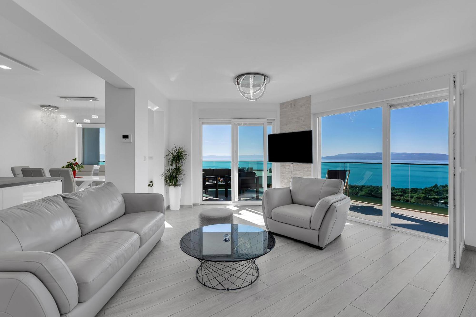 Exclusive Penthouse Big Blue With Private Jacuzzi Apartment Makarska Exterior foto
